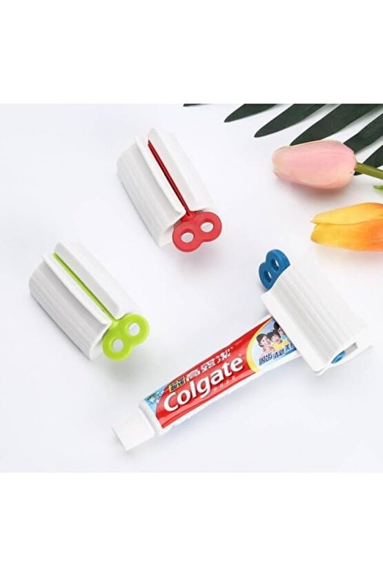 Diş Macunu Sıkacağı 2 Adet, İçinde Diş Macunu Bırakmayan Macun Sıkacağı 2li Paket Dalia