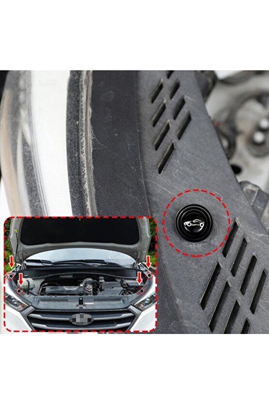 Araba Kapı Ses Ve Darbe Emici Pad 10 Adet