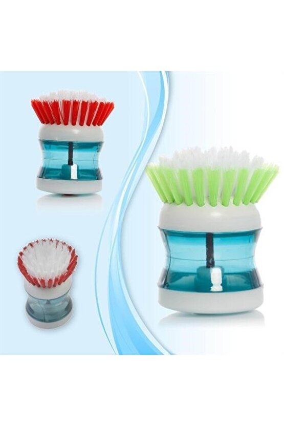 Sylar Deterjan Hazneli Kolay Bulaşık Yıkama Fırçası Bulaşık Sünger