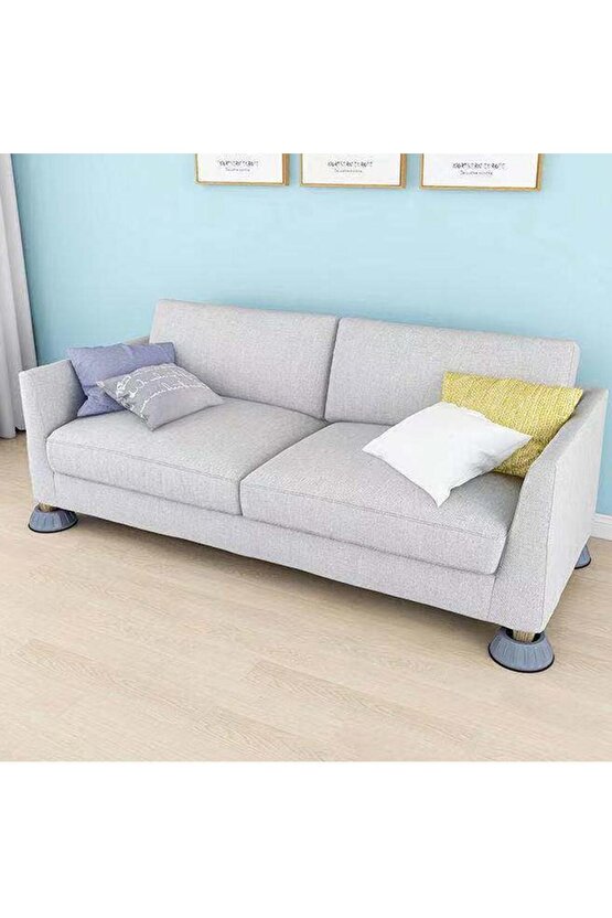 Çamaşır Makinesi Titreşim Önleyici Kaydırmaz Vantuzlu Stoper Set 4 Adet