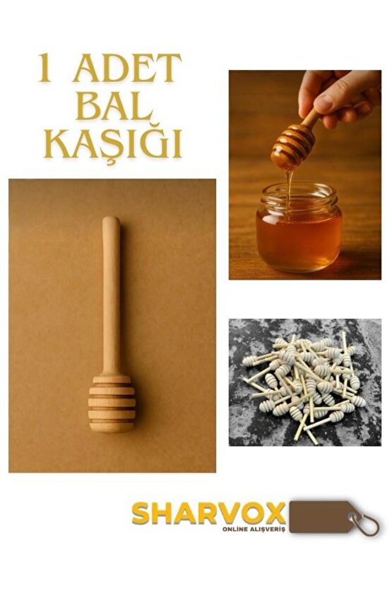 1 Adet Bal Kaşığı – Dayanıklı ve Şık Tasarımlı, Mutfak İçin Pratik Araç