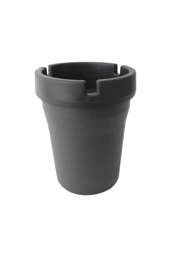 Dumansız Kova Küllük Siyah Bardaklık Monteli 0703001