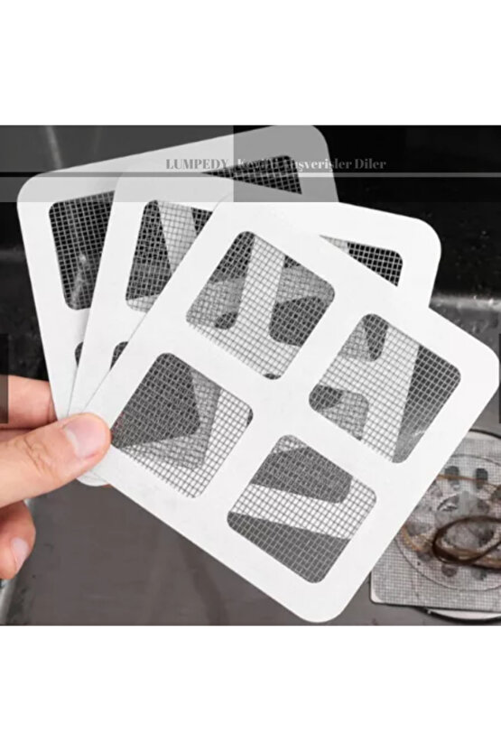 10 Adet Banyo Süzgeci Tel Süzgeç Gider Kapatıcı Pislik Tutucu Çelik Belirtilmemiş TR Hayır
