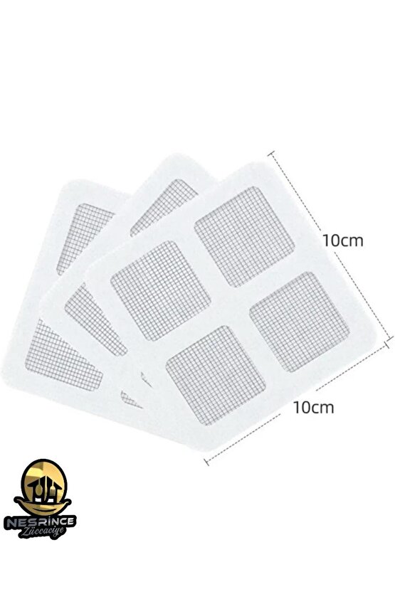 Yeni Nesil Kendinden Yapışkanlı Pislik Tutucu Banyo - Mutfak Gider Filtresi (6 Adet)