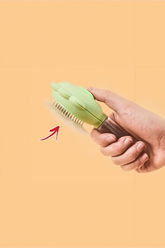 Sprey Hazneli Evcil Hayvan Tüy Toplama ve Temizlik Fırçası – Kedi Köpek Bakım Fırçası