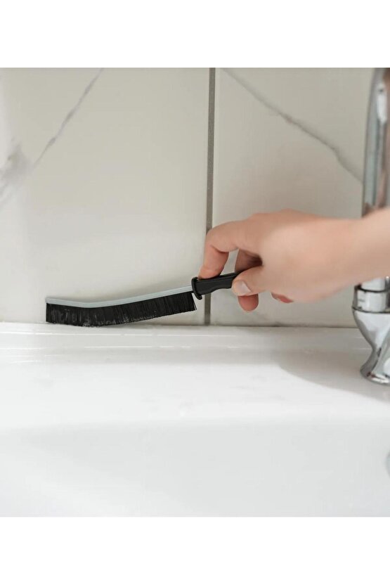 3 Adet Çok Amaçlı Multi Ince Temizlik Fırçası Derz Arası Banyo Mutfak Lavabo Detay Temizleme Fırçası