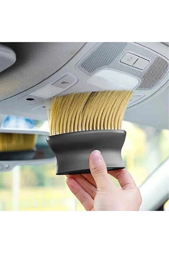 Araç İçi Çizmeyen Temizlik Fırçası Yumuşak Kıllı Oto Klima Panel Ekran Detay Toz Temizleme Fırçası