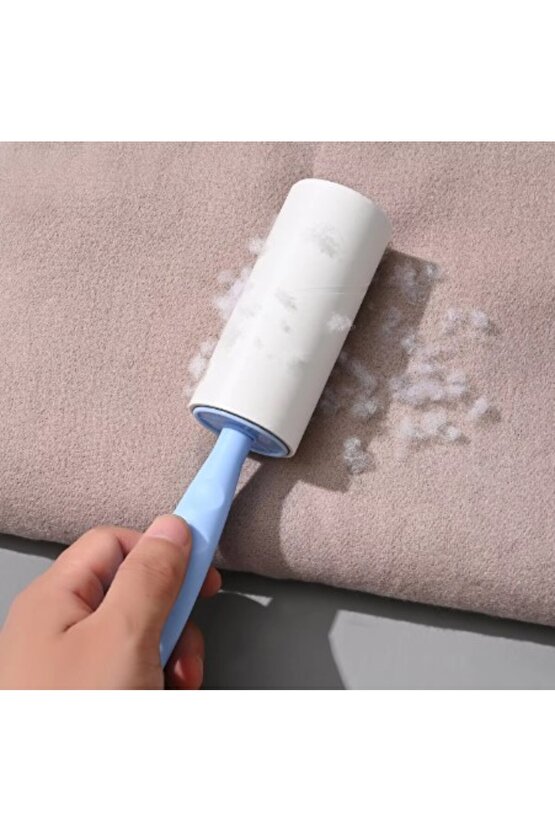 4 Yedekli 240 Yaprak Tüy Toz Toplama Rulosu