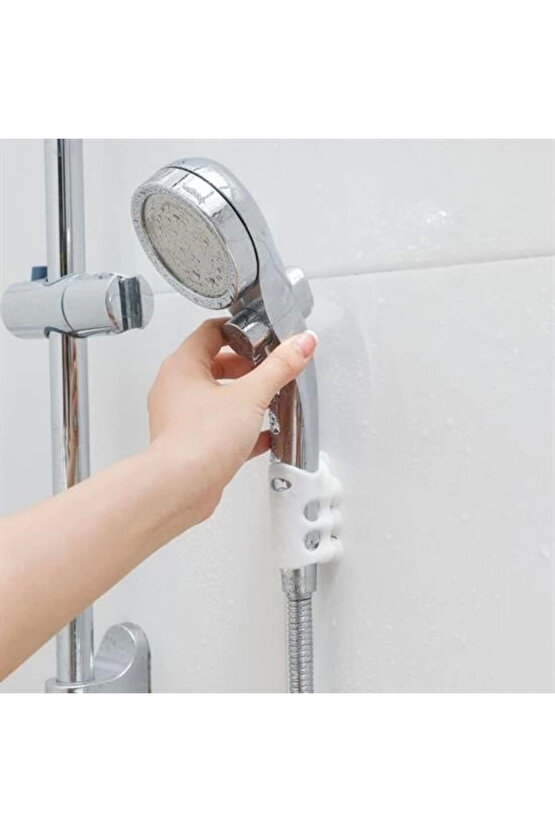 Banyo Duş Başlığı Tutucu Silikon Güçlü Vantuz Vakum Aparatı