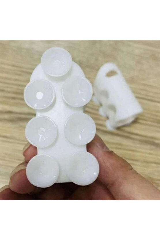 Banyo Duş Başlığı Tutucu Silikon Güçlü Vantuz Vakum Aparatı