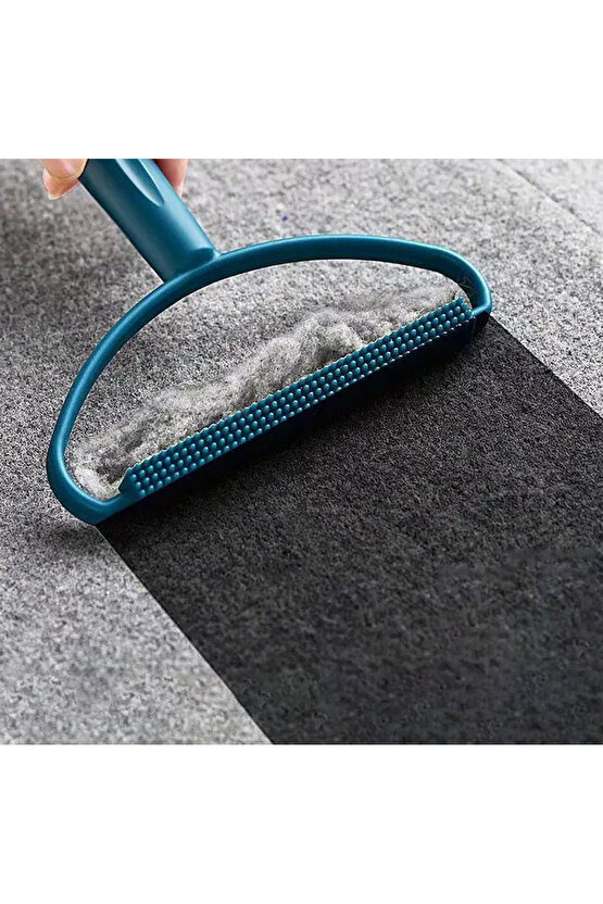 1 Adet Köpek Tüyü TemizleyiciTurkuaz Saplı Dayanıklı