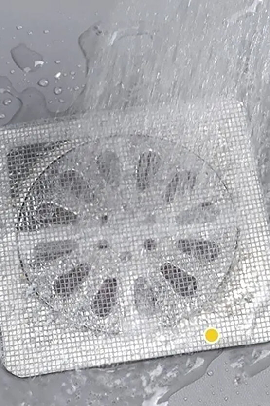 5 Adet Yapışkanlı Banyo Gider Koruyucu Saç Toplayıcı – Gider Böcek Koruyucu Gider Süzgeci