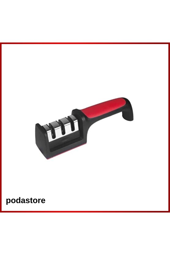 Ultra Keskinlik Garantili – Ergonomik 3 Açılı Bıçak Bileyici