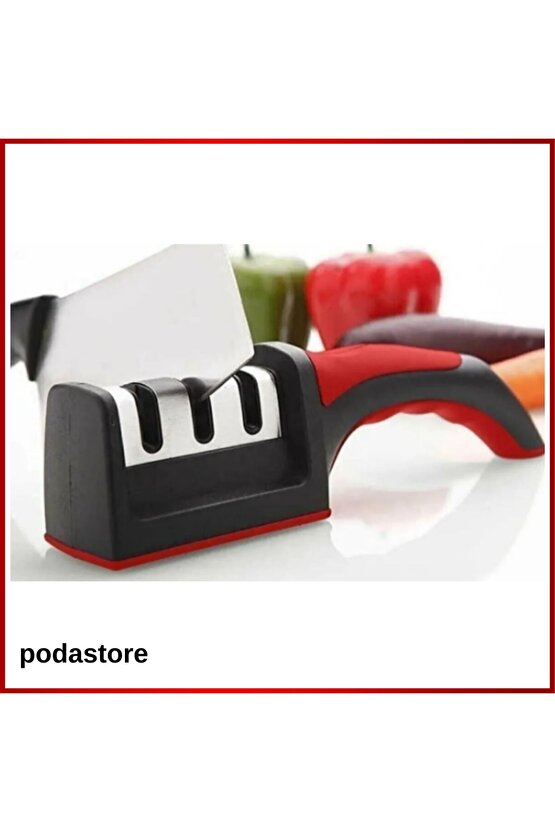 Profesyonel Biçak Bileyici. Ultra Keskin Bileme. 3 Açılı Pratik Kullanım.