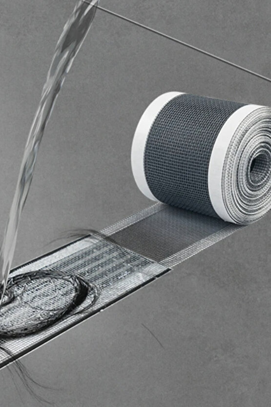 Çok Amaçlı Gider Süzgeci, Saç Kılı Tutucu Ve Sineklik Tamir Kiti 12 Cm * 4 Metre