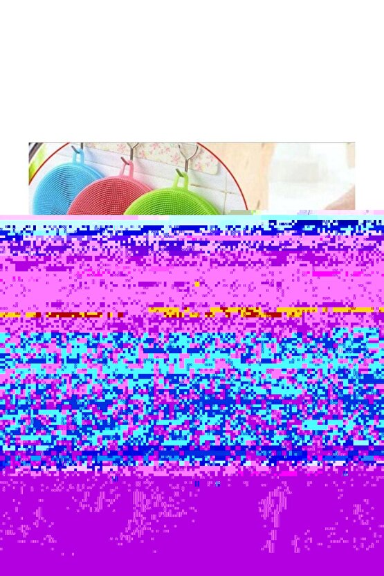 Silikon Bulaşık Yıkama Fırçası Tükenmeyen (2 Adet)