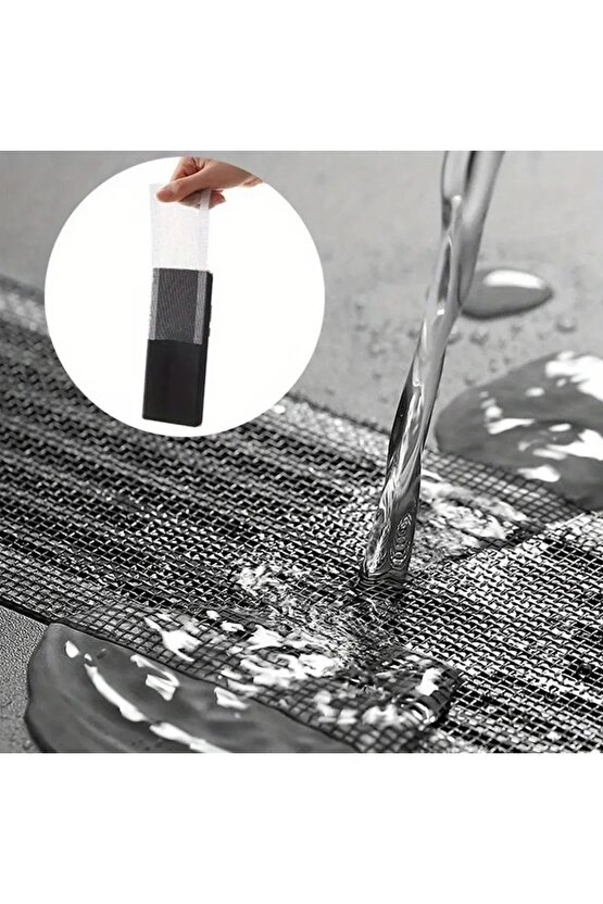 Aveo 1 Adet Çok Amaçlı Gider Süzgec Filtresi, Saç Yakalayıcı Süzgeç, Sineklik Yaması Tamir Kiti