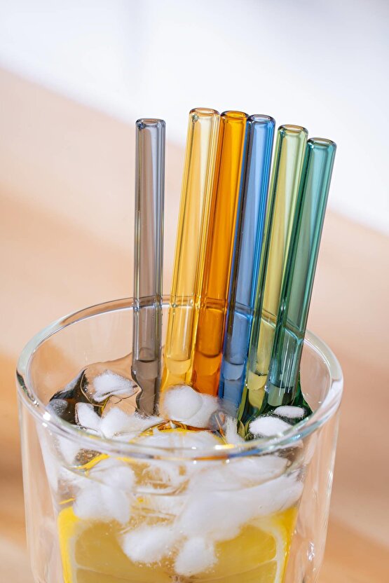 7 Parça Cam Pipet ve Temizleme Fırçası