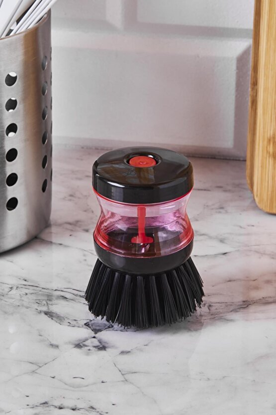 Doffy Deterjan Hazneli Yeni Nesil Bulaşık Fırçası Pembe