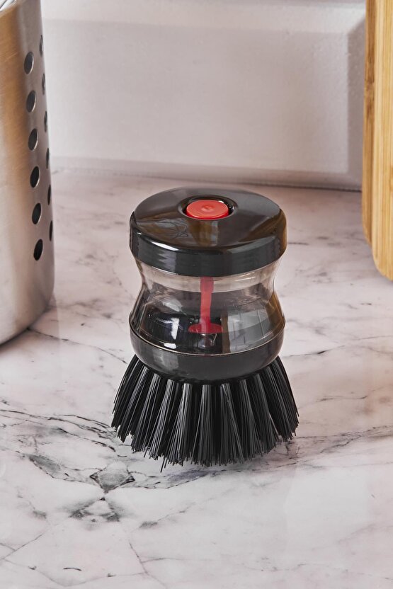 Doffy Deterjan Hazneli Yeni Nesil Bulaşık Fırçası Kahverengi