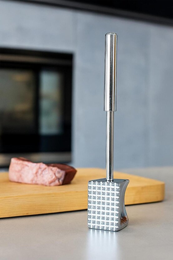 Paslanmaz Çelik Et Dövücü Tokmak – Ergonomik Saplı
