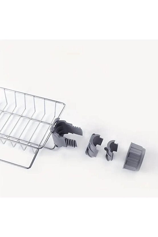 Art002 X01 Mutfak Ve Banyo Organizer Tek Kat Demir Raf Bernami Yeni