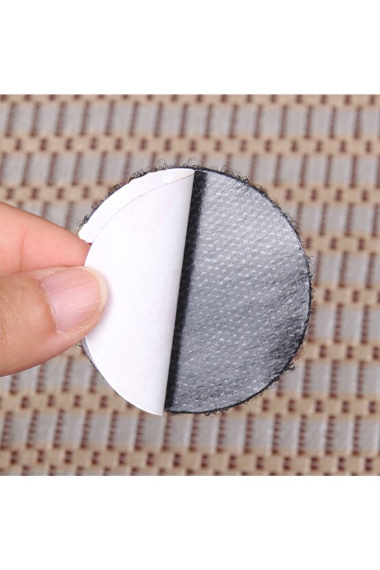 10 Adet Kaymaz Yapışkanlı Kilit Noktası Çift Taraflı Sabit Bant Levha Kanepe Sabitleme Klipsi