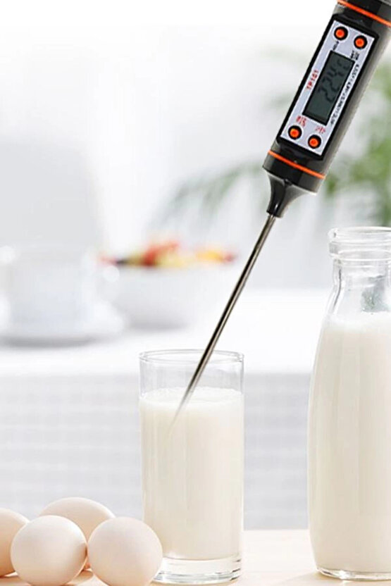 Sıvı Gıda Mutfak Termometresi Daldırma Tipi Tepeyüzbir 