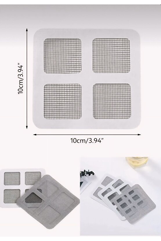 Yapışkanlı Tül Sineklik Tamir Yaması, Sineklik Yırtık Tamiri 40 Parça