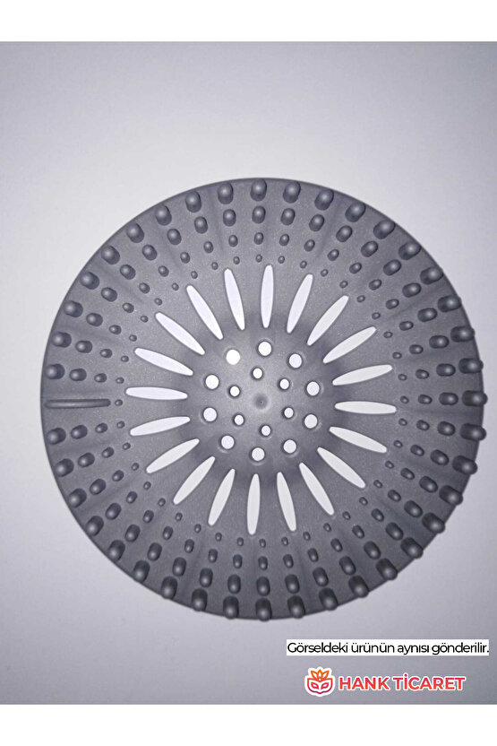 Leon Life Lavabo Süzgeci Kaymaz Yuvarlak Silikon Süzgeç Gri Silikon 1 Parça TR Evet Mikrodalga fırın