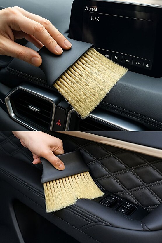 Oto Temizlik İçin Pratik El Fırçası – Yumuşak Kıl Yapılı