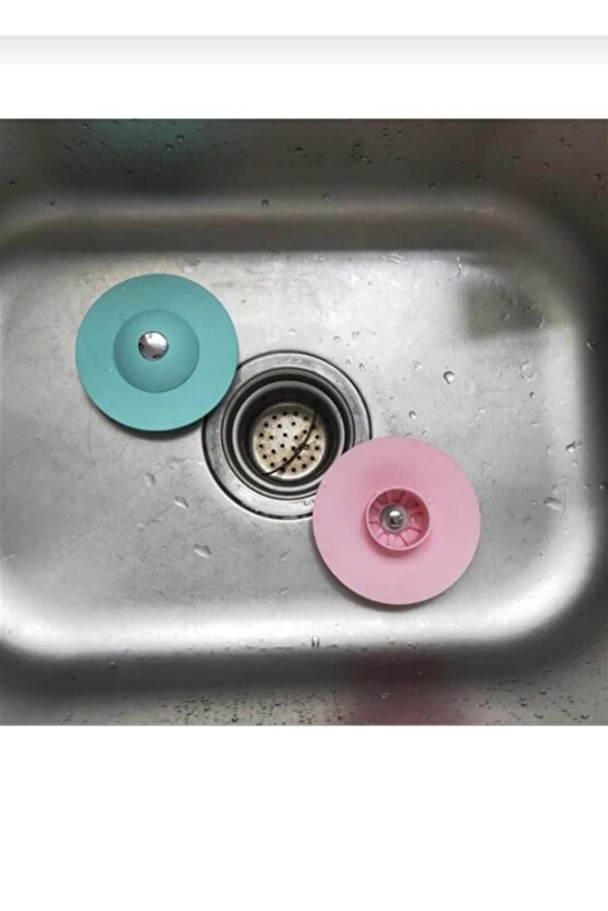 silikon kapak süzgeçli filtre banyo-lavabo süzgeç kapağı 1 adet Plastik 1 Parça