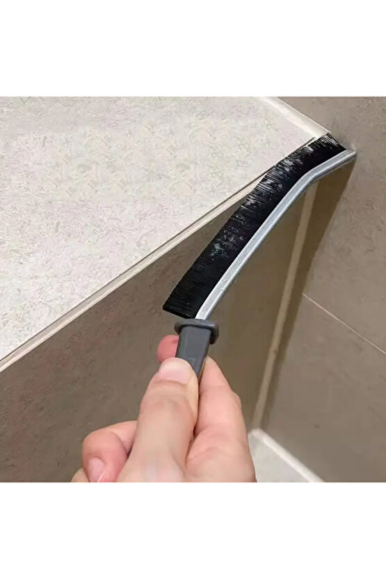 3 ADET Çok Amaçlı Multi İnce Temizlik Fırçası Derz Arası Banyo Mutfak Lavabo Detay Temizleme Fırçası
