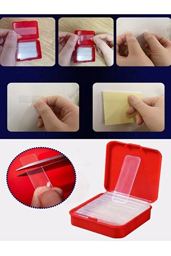 Mini 60 Parça Çok Amaçlı Çift Taraflı Bant (KUTULU)