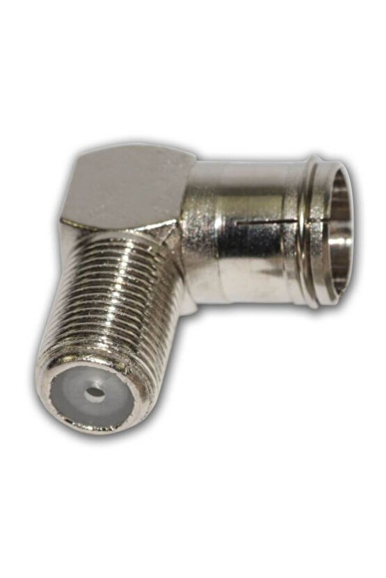 F Konnektör L Fiş Quick Geçişli L Tip 90 Derece F Hızlandırıcıı