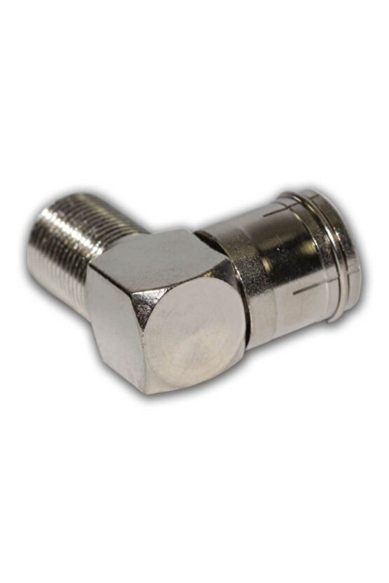 F Konnektör L Fiş Quick Geçişli L Tip 90 Derece F Hızlandırıcıı