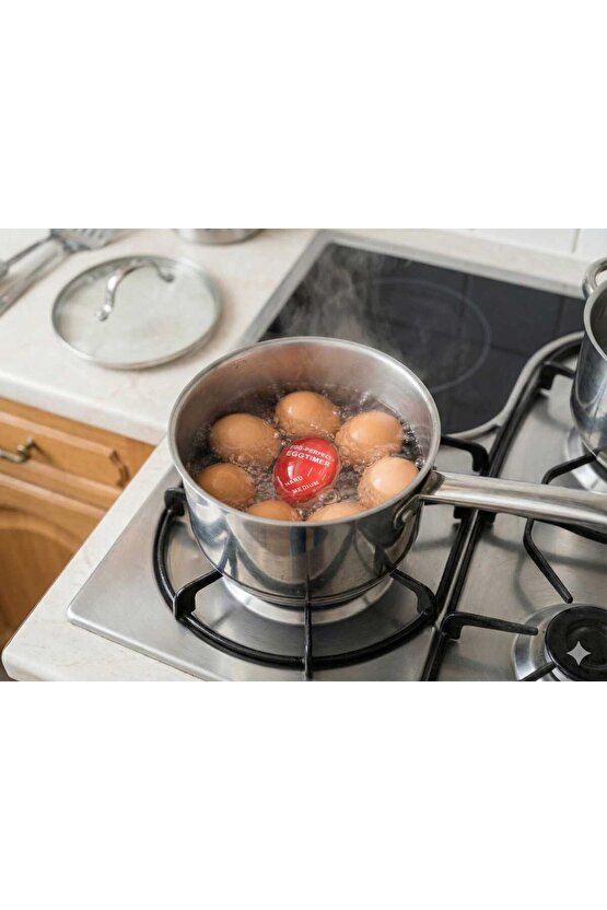 Renk Değiştiren Yumurta Zamanlayıcı – Rafadan, Kayısı ve Katı Ayarı