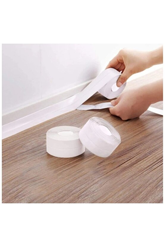 Su Sızdırmaz Geçirmez Bant Lavabo Küvet Kenar Bandı Küvet Duş 3,2 M X 1 Bant