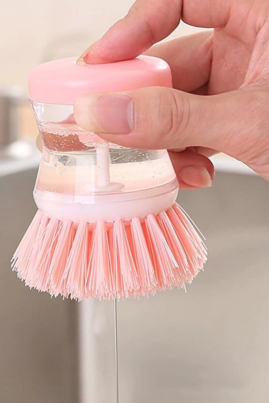 Deterjan Hazneli Bulaşık Yıkama Fırçası – Bulaşık Süngeri Ve Fırçası