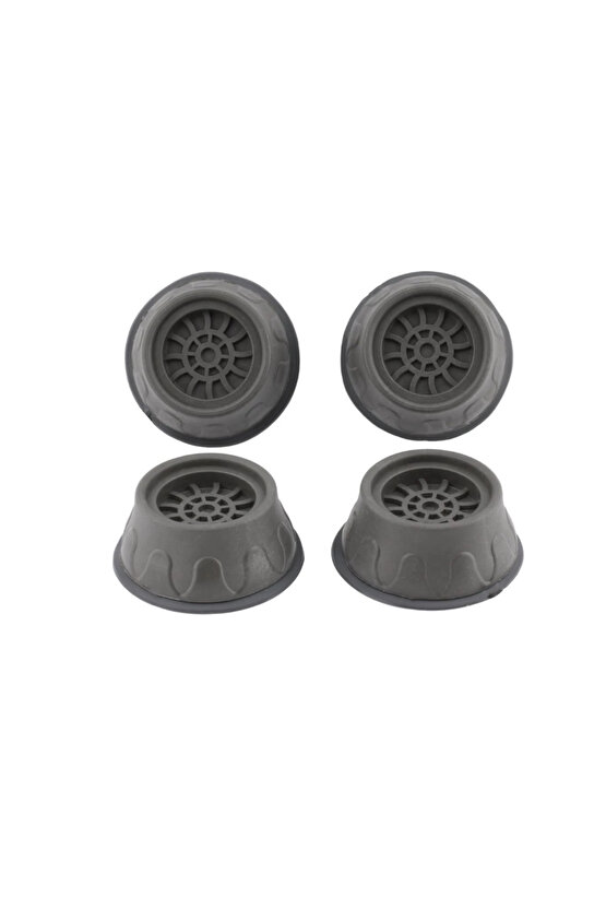 4 Adet Çamaşır Makinesi Titreşim Önleyici Kaydırmaz Vantuzlu Stoper Set