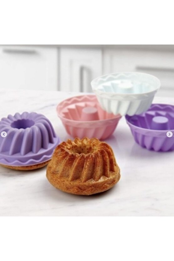 Silikon Küçük Boy 6lı Kek,muffin Kalıbı