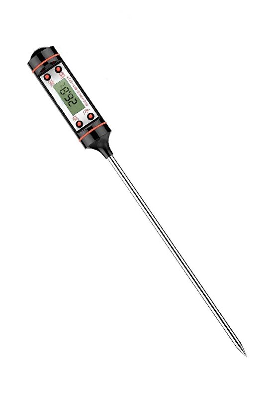 Gıda Et Su Süt Sıcaklık Ölçer Termometresi Yiyecek Sıvı Gıda Isı Ölçüm Pasta Malzemeleri