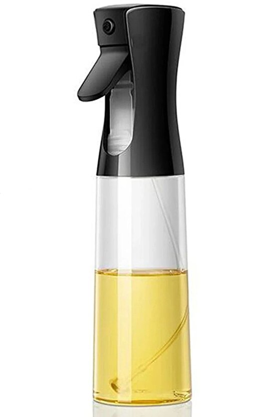 Pratik Püskürtmeli Sprey Cam Şişe Zeytinyağı Sirke Yağ Püskürtücü Yağdanlık 200 ml - 1 Adet