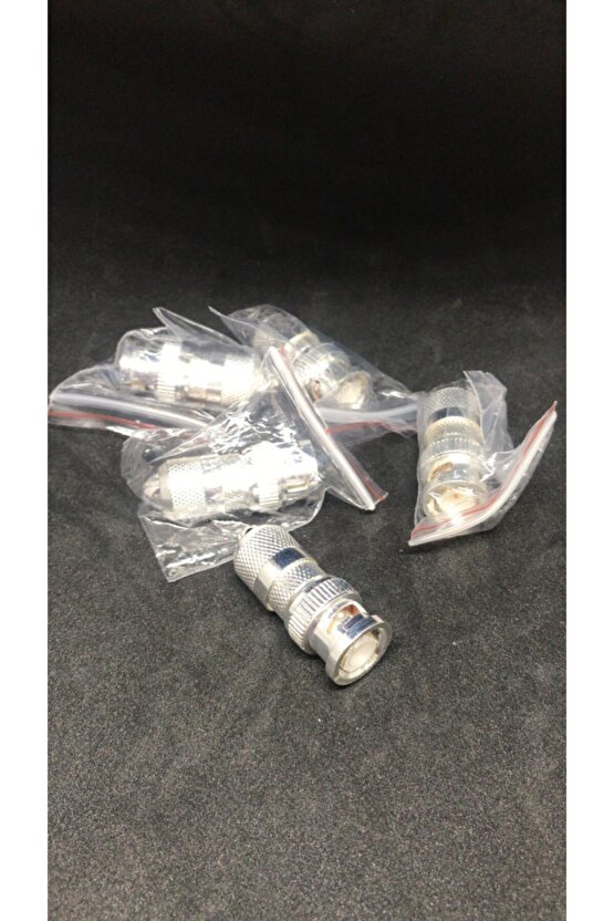 Bnc Fiş Gümüş Kaplama 5 Adet