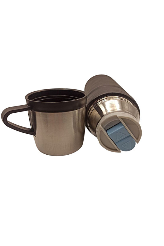 Kişiye Özel Paslanmaz Çelik 680 Ml Vakumlu Termos Seti