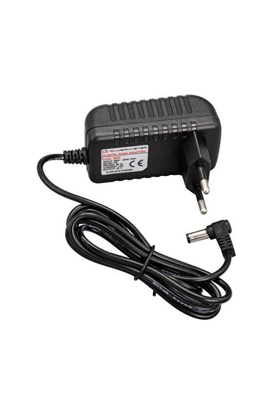 PM-8115 12 Volt - 1.5 Amper 5.5*2.5 Mm Uçlu Plastik Kasa Priz Tipi Adaptör