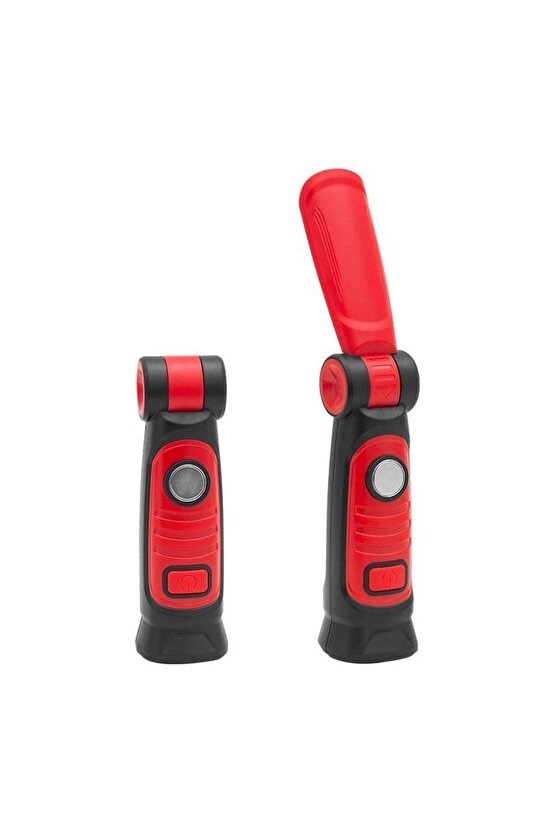 JK102 Led+Cob Işık Çok Fonksiyonlu Pilli (3*AAA) El Feneri