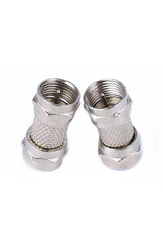 F Konnektör Erkek-Erkek Çevirmeli Konnektör Birleştirici