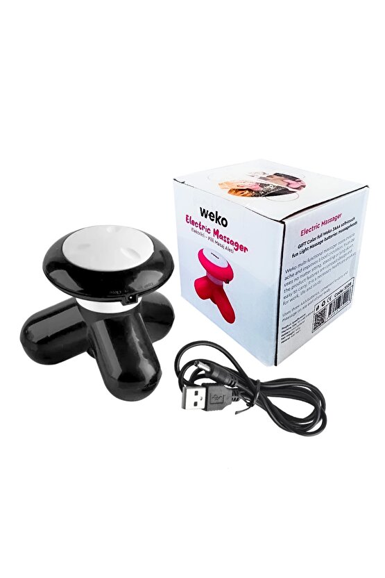 Renkli Mini Masaj Pilli Usb Kablolu Boyun Masaj Aleti BSN87-5XX3