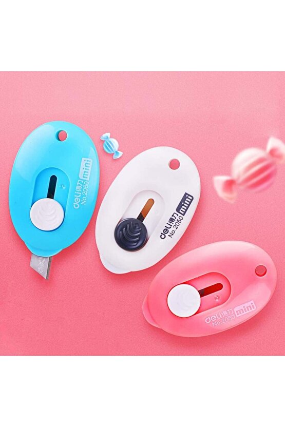 PM-14375 Çelik Bıçaklı Mini Tekli Falçata Maket Bıçağı